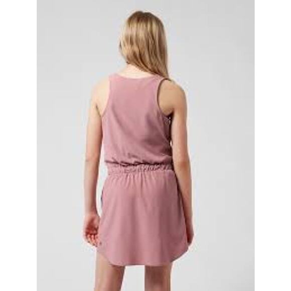 Athleta Girl All For One Dress Sleeveless XXL 16 NWT Tie Waist Pockets Racerback - Picture 2 of 12